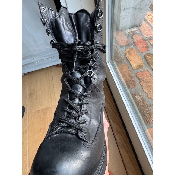 Matterhorn 1950 Combat Boots Sz 7 M Gore-tex Insulated Men's Black Leather 10" - Picture 4 of 11